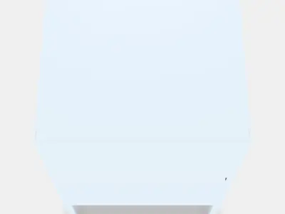 HALLAN Storage combination with doors 3D model