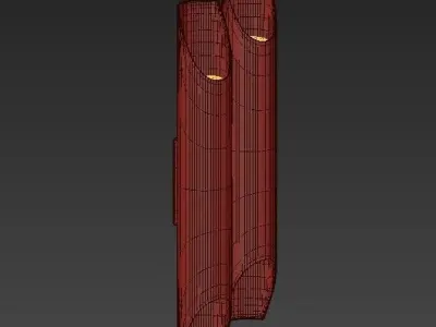 Galliano Double by DELIGHTFULL pink gold 3D model