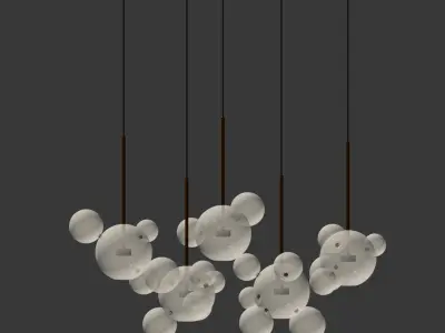 Giopato  Coombes Bolle Zigzag 14 and 24 and 34 Bubbles Set 3D model