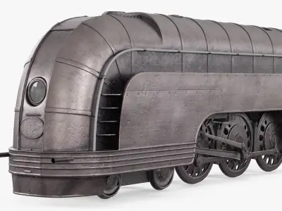  Art Deco Train Set Streamlined Nose 