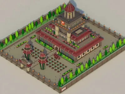 Fairy Tail Guild Building - 3D 3D model