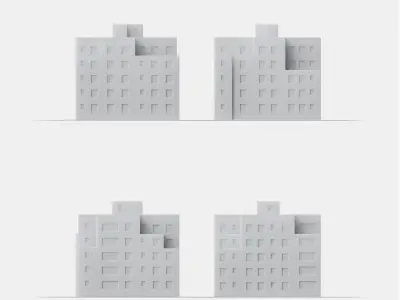 3D Print miniature building RB-US-NY-045 3D print model