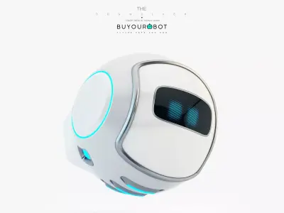 Dog walker XIV bot 3D model