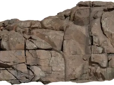 Namaqualand Boulder Low-poly 3D model