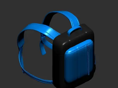 backpack sculpt 3d printable  3D model