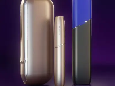 iQOS 3 collection vaporizers and vape mods 3D model