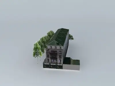 5 2 Quai Pierre Corneille Free 3D model