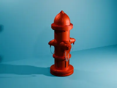  Fire Hydrant  3D model