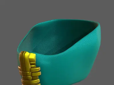Gas mask helmet 3d model scifi Low-poly Low-poly 3D model Low-poly 3D model 46