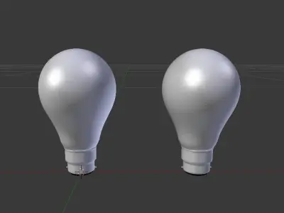 Light bulb 3D model 23