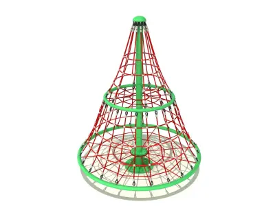 Rope Climber Kids Play Equipment 3D model
