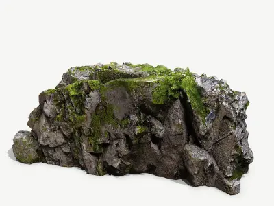 Mountain Low-poly 3D model purchase