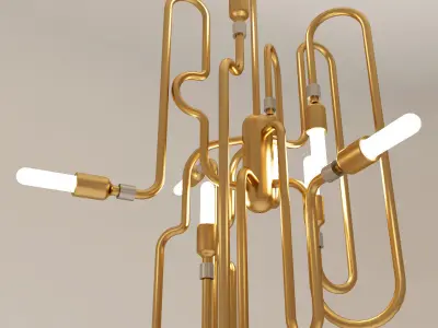 Delightfull Clark chandelier 3D model