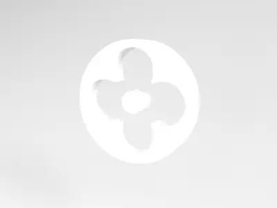 Louis Vuitton Pattern v2 004 Free low-poly 3D model