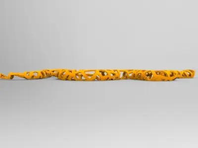 Voronoi Snake 3D print model