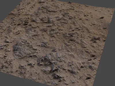 Gravelsand122  3D model