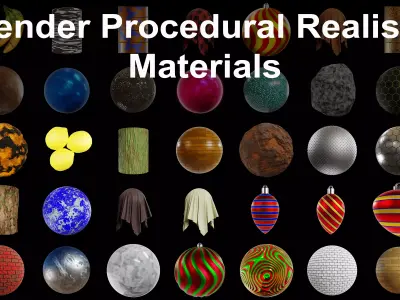 Blender Procedural Realistic Materials Texture