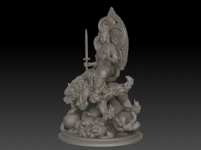 Bodhisattva Buddha 3D print model