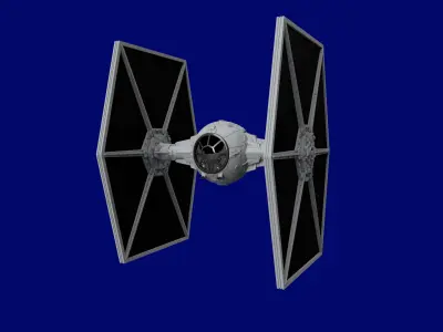 Starwars Tie Fighter 3D print model
