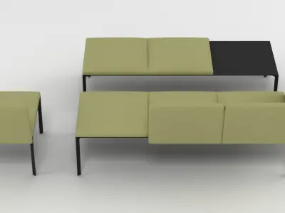 Lapalma Add Seating Set 3D model