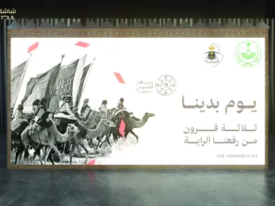 Saudi Founding Day  3D model