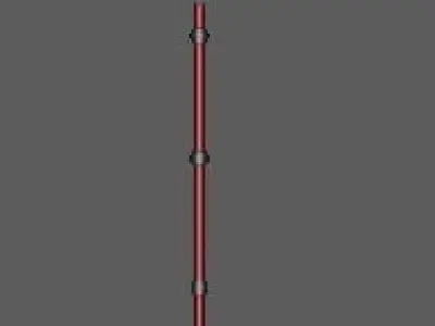scythe 3D model