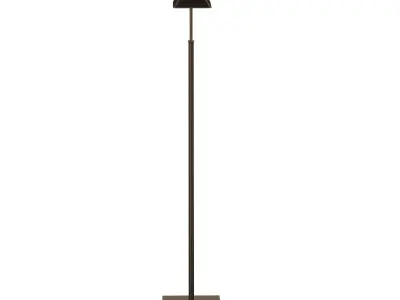 ADJUSTABLE FLOOR LAMP IN BRONZE 3D model