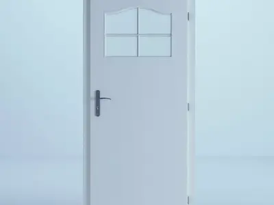 White Door 45 3D model