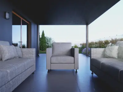 Exterior house 3D model