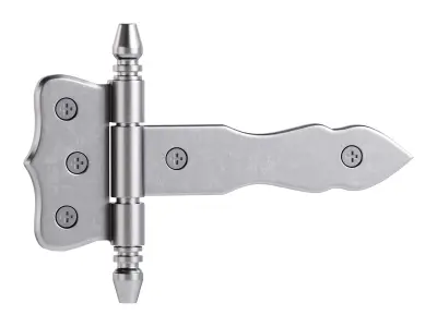 Door Strap Hinge 3D model