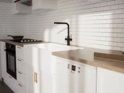 Kitchen - Shaker Style - SketchUp Model 3D model