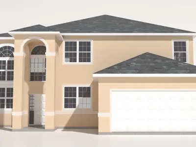 House-005 - Low Poly 3D model