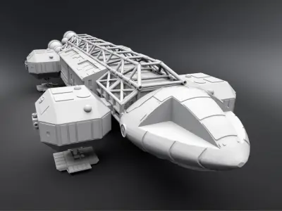 Space 1999 Eagle scale model  3D print model