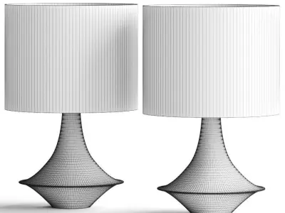 Lulu and Georgia Coulwood Table Lamp 3D model