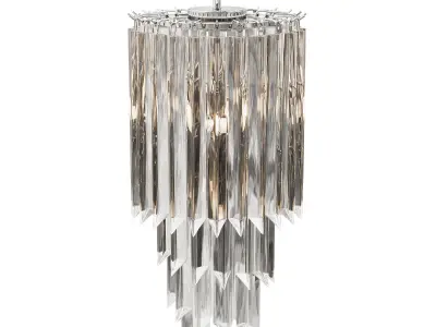 Glass chandelier 20MD3399-4NI 3D model