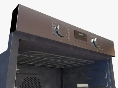 Built In Kitchen Oven 3D model