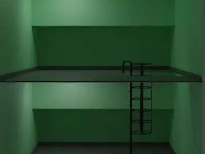 Interior Liminal Space 3D Model 2 3D model