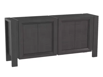 Jill 4 Door Cabinet Storage EM JIB 721834 3D model