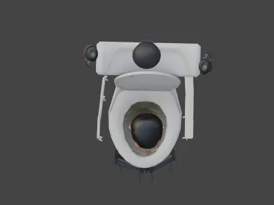 jetpack toilet final 3D model