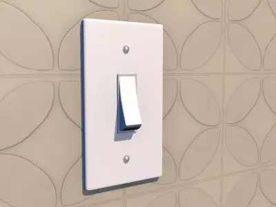 light switch 3D model