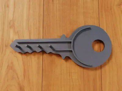 Key Holder For a Wall Free 3D print model