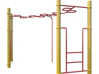 Monkey Bars-007 3D model