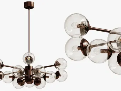 Karrington Chandelier 3D model
