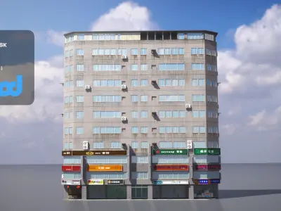 TW Buildings 007 3D model