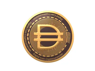 Dai Coin v2 001 3D model
