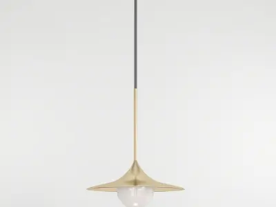 CATCH brass pendant light 3D model