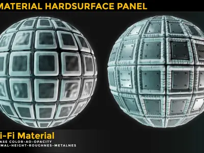 14 SCIFI MATERIAL HARDSURFACE VOL 01 Texture