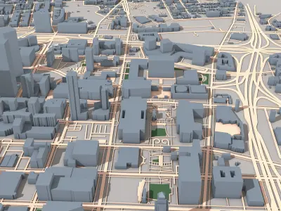 Los Angeles 3D model