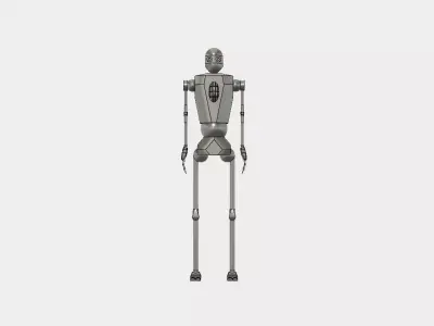 Lightweight Soldier Robot 3D model