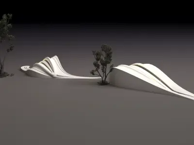 Parametric and Organic Architecture 3D model